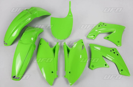 UFO KOMPLET PLASTIKÓW KAWASAKI KXF 250 '09- '12 KOLOR ZIELONY (KA212E026)