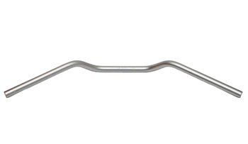 ACCEL KIEROWNICA ALUMINIOWA STREET (22,2MM) NISKA KOLOR SREBRNY