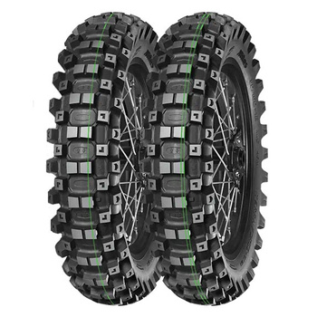 MITAS OPONA 120/90-18 TERRA FORCE-EX MH SUPER LIGHT 65M TT (ZIELONY PASEK) TYŁ DOT 04/2025 (460121) (ZAMIENNIK:70000185)