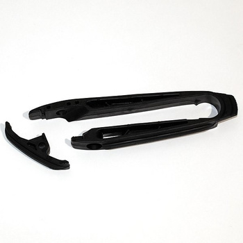 UFO ŚLIZG ŁAŃCUCHA (MAŁY I DUŻY) KTM SX '07-'09, EXC '08-'11 KOLOR CZARNY (77304066000)