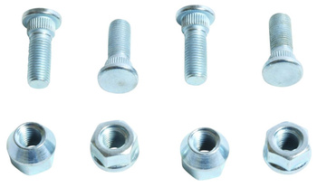 ALL BALLS SZPILKI I NAKRĘTKI KOŁA PRZEDNIEGO / TYLNEGO M10 X 1,25 YAMAHA KODIAK 700, GRIZZLY 550/700 - PATRZ OPIS DODATKOWY