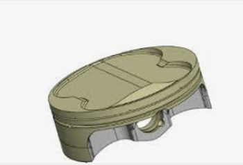 WOSSNER TŁOK YAMAHA (4T) YFZ 450 '04-'17 (CARB); YFZ 450 R/X EFI '09-'22 (INJECTION) (94,96MM)