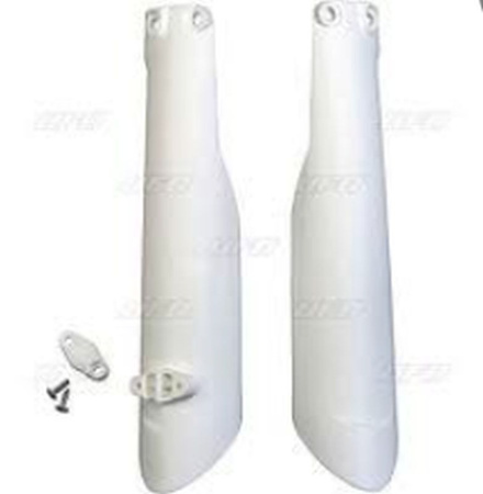 UFO OSŁONY TELESKOPÓW ( AMORTYZATORÓW ) PRZEDNICH HONDA CRF 450R-RX 17-18 KOLOR NEUTRALNY - WYCOFANE Z OFERTY - WYPRZEDAŻ