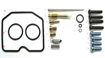 BEARING WORX ZESTAW NAPRAWCZY GAŹNIKA KAWASAKI KLF 300C BAYOU '89-'96 (26-1226)