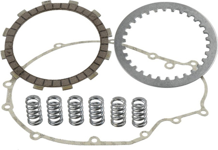 TRW ZF SPRZĘGŁO KOMPLETNE SUPERKIT (TARCZE, PRZEKŁADKI, SPRĘŻYNY) KAWASAKI EN 500 90-98, GPZ 500 87-04, KLE 500 91-07,
