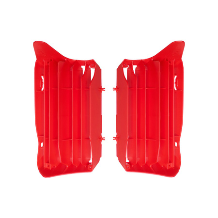 POLISPORT OSŁONY CHŁODNICY (KRATKI-KOMPLET ) HONDA CRF 250F '21-'22; CRF 450F '21-'24 KOLOR CZERWONY