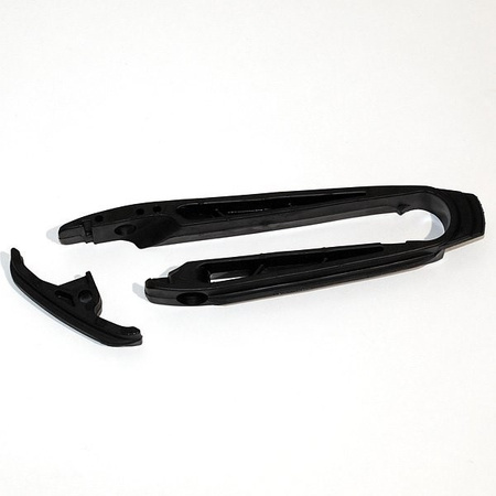 UFO ŚLIZG ŁAŃCUCHA (MAŁY I DUŻY) KTM SX '07-'09, EXC '08-'11 KOLOR CZARNY (77304066000)