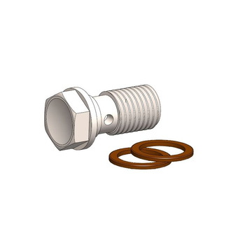 MOTO-MASTER ŚRUBA KRÓTKA BANJO BOLT M10X1,25 Z PODKŁADKAMI