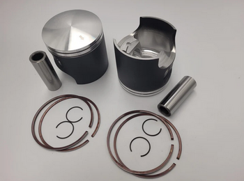 WOSSNER KOMPLET TŁOKÓW ( 2 SZT. ) SKI DOO (2T) MXZ 550 '03-'19 , LYNX 550 F 76,00MM ( PISTON 75,87 MM ) 2 PIERŚCIENIE