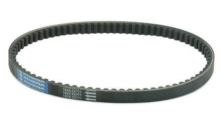 ATHENA PASEK NAPĘDOWY (18x8,5x771) YAMAHA YN NEOS 100 '99-'02, YQ AEROX 100 '00-'02, BWS 100 '99-'01, MBK BOOSTER 100 '99-'01, YQ NITRO 100 '00-'02, YN OVETTO 100 '99-'01