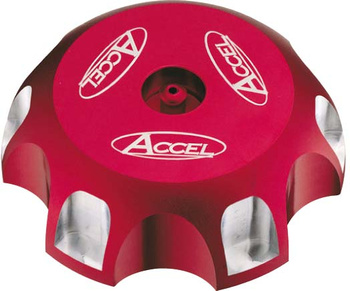 ACCEL KOREK WLEWU PALIWA HONDA CRF 250 '04-'18, CRF 450 '02-'18 KOLOR CZERWONY