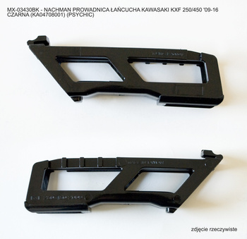 PSYCHIC PROWADNICA ŁAŃCUCHA KAWASAKI KXF 250/450 '09-'21 KOLOR CZARNY (KA04708001)