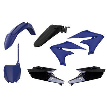 POLISPORT WYPRZEDAŻ KOMPLET PLASTIKÓW YAMAHA YZ 250F '19-'23 ,YZ 450F '18-'22 KOLOR NIEBIESKI CZARNY