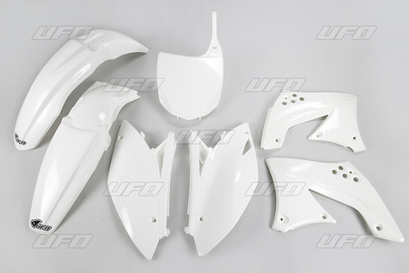 UFO KOMPLET PLASTIKÓW KAWASAKI KXF 450 '09 KOLOR BIAŁY KX (KA213E047)