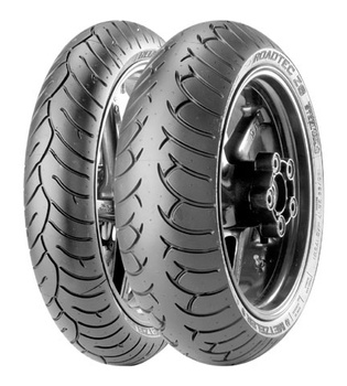 METZELER KOMPLET OPON (1448100/25) 120/70ZR17 ROADTEC Z6 (58W) TL M/C PRZÓD DOT 2025 + (1448700/25) 160/60ZR17 ROADTEC Z6 (69W) TL M/C TYŁ DOT 2025 + SASZETKA METZELER