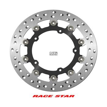 NG TARCZA HAMULCOWA PRZÓD RACE STAR PREMIUM YAMAHA MT-03 '16-'22, R3 '19-'22, YZF-R25 '14-'17, YZF-R3 '15-'18 (298X132X5MM) (5X8,25MM) (ŚRODEK ALUMINIOWY, POLEPSZONE CHŁODZENIE)