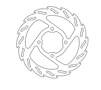 MOTO-MASTER TARCZA HAMULCOWA TYŁ FLAME KTM SX 65 '04-'22 , HUSQVARNA TC 65 '17-'22 , GASGAS MC 65 '21-'22