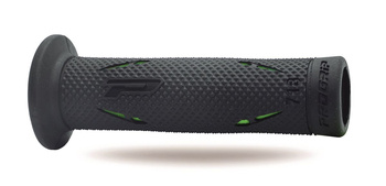 PROGRIP 2025/04 MANETKI PG718 ROAD (22+25MM, DŁ.122MM) KOLOR CZARNY / ZIELONY (DWUSKŁADNIKOWE) (718-198)