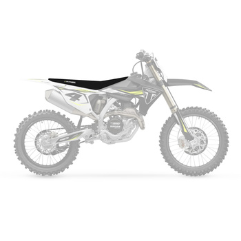 BLACKBIRD POKROWIEC / POSZYCIE NA SIEDZENIE TRIUMPH TF 250X '24-'25 ZEBRA KOLOR CZARNY