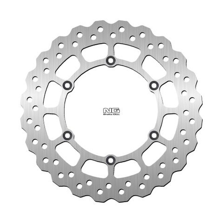 NG TARCZA HAMULCOWA PRZÓD YAMAHA WR/YZ125/250 '92-00, WR/YZ400 '98-00 (245X118X3MM) (6X6,5MM) WAVE