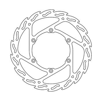 MOTO-MASTER TARCZA HAMULCOWA PRZÓD FLAME 270MM YAMAHA YZ/YZF 125/250/450 '16-, WRF 250 '17-'19, 450 '16-'18