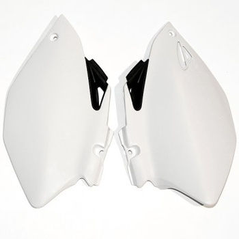 UFO BOCZKI TYLNE YAMAHA YZF 250/450 '06-'09 KOLOR BIAŁY