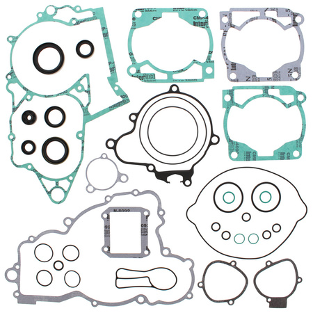 WINDEROSA (VERTEX) KOMPLET USZCZELEK HUSABERG TE300 11-14, HUSQVARNA TE 300 14-16, KTM XC 300 08-16, XC-W 300 08-16 (Z USZCZELNIACZAMI SILNIKOWYMI)