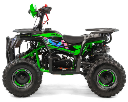 MINI Quad spalinowy ASIX M10 Dusty Z ROZRUSZNIKIEM 50cc dla dzieci
