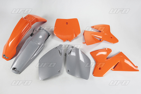 UFO KOMPLET PLASTIKÓW KTM SX/SXF 2000R '00 KOLOR OEM (POMARAŃCZOWY/GRAFITOWY) (KT500E999)