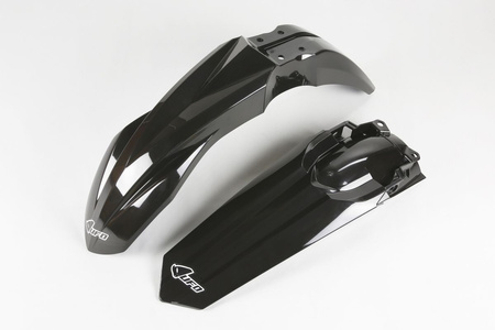 UFO KOMPLET BŁOTNIKÓW HONDA CRF 250R/RX '18-21, CRF 450R/RX '17-20, KOLOR CZARNY ( HO04680001 , HO04681001)