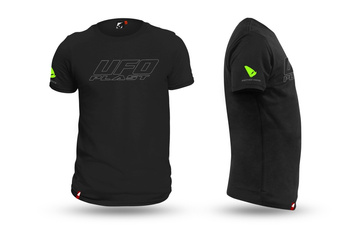 UFO KOSZULKA T-SHIRT KOLOR CZARNY ROZMIAR L 100% BAWEŁNY - KOLEKCJA 2024