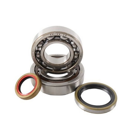 PROMX ŁOŻYSKA WAŁU KORBOWEGO Z USZCZELNIACZAMI KTM SX/EXC 125/200 '98-'22 , HUSQVARNA TC/TE 125 '14-'22 GAS GAS EC/MC 125 '21-'22 (NACHI, NSK MADE IN JAPAN) (USZCZELNIACZE OEM KTM) (24-1097)