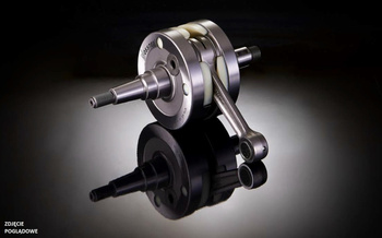 WOSSNER WAŁ KORBOWY KTM SX 125 '98-'15 (HR 4024, 10.6221, WWPC153), (PASUJE TEŻ DO KTM EXC 125 '98-'15)