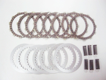 PSYCHIC TARCZE, PRZEKŁADKI I SPRĘŻYNY SPRZĘGŁOWE (KOMPLET) HONDA CRF 450R 02-03, CRF 450R 06-08 (SPRĘŻYNY-6SZT) (EBS1247) (EBS032)