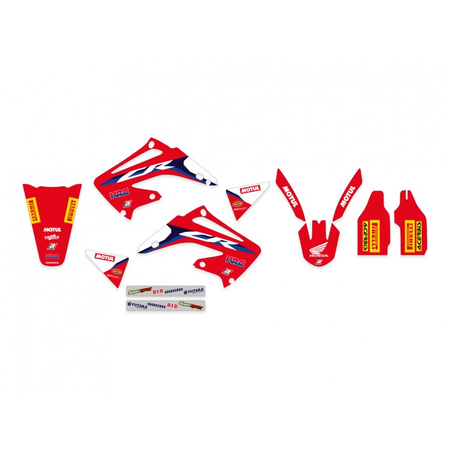 BLACKBIRD KOMPLET NAKLEJEK (OKLEIN) HONDA CR 125R '02-'07, CR 250R '02-'07 REPLICA TEAM HRC 20