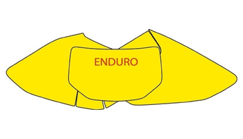 BLACKBIRD WYPRZEDAŻ KOMPLET NAKLEJEK (OKLEIN) POD NUMERY STARTOWE HONDA CRF 250X '04-'16