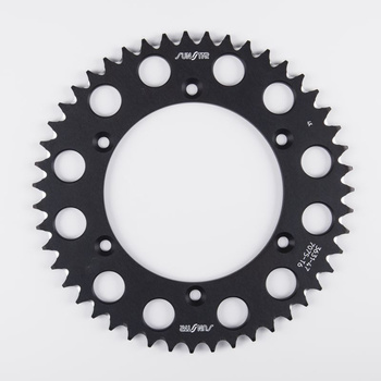 SUNSTAR ZĘBATKA TYLNA ALUMINIOWA (ERGAL) 820 47 CAGIVA WMX 125 '89-92, GAS GAS EC 125 '00-11 (ŁAŃC. 520) (82047JT) KOLOR CZARNY - OFERTA SPECJALNA