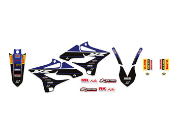 BLACKBIRD KOMPLET NAKLEJEK (OKLEIN) YAMAHA YZ 125/250 '22-'24 REPLICA YAMAHA FACTORY RACING 20