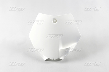 UFO TABLICA NA NUMER STARTOWY KTM SX 65 '09-'15 KOLOR BIAŁY