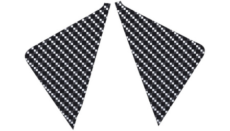 BLACKBIRD WYPRZEDAŻ KOMPLET NAKLEJEK (OKLEIN) NA PUSZKĘ FILTRA SUZUKI RMZ 450 '08-'16 (CARBON LOOK)