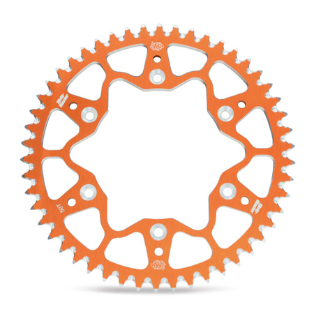 MOTO-MASTER ZĘBATKA TYLNA ALUMINIOWA T7075 (ERGAL) 4486 49 (448649) KTM SX 85 '04-'18, 105 XC '07-'11 KOLOR POMARAŃCZOWY (JTR895.49) (ŁAŃC. 428)