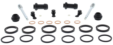 ALL BALLS ZESTAW NAPRAWCZY ZACISKU HAMULCOWEGO PRZÓD HONDA CBF1000ABS '13-'15, NT700V '06-'08, DN01 '08-'09
