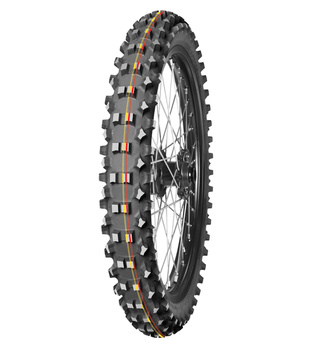 MITAS OPONA 70/100-19 TERRA FORCE MX-SM SOFT/MEDIUM 42M TT PRZÓD (CZERWONY/ŻÓŁTY PASEK) DOT 2022 (DOT:JODD) (26172) WYCOFANE- ZAMIENNIK:70000944 WYCOFANE (ZAMIENNIK:70000944)