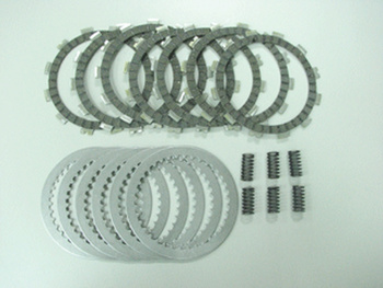 PSYCHIC TARCZE, PRZEKŁADKI I SPRĘŻYNY SPRZĘGŁOWE (KOMPLET) SUZUKI DR 250 90-95, DR 350 90-99 (EBS3399) (EBS034)