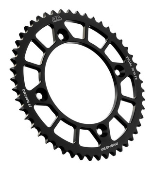 JT ZĘBATKA TYLNA 4486 47 ALUMINIOWA RACELITE KTM SX 85 '04-'23 (448647JTA) (ŁAŃC. 428) KOLOR CZARNY