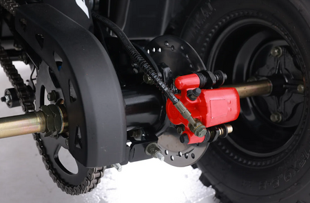 Quad ASIX HUNTER 125cc wsteczny 8 cali półautomat 7,5km