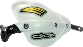CYCRA OSŁONY RĄK (HANDBARY-ALUMINIOWY RDZEŃ) BEZ MOCOWANIA DO KIEROWNICY PROBEND ALLOY BAR PACK KOLOR BIAŁY (POTRZEBNE MOCOWANIE 1CYC-1156-12)