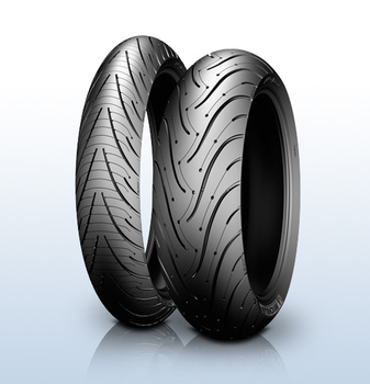 MICHELIN KOMPLET OPON (CAI196815/22) 110/80ZR18 PILOT ROAD 3 (58W) TL M/C PRZÓD DOT 2022 + (CAI463725/22) 160/60ZR18 PILOT ROAD 3 (70W) TL M/C TYŁ DOT 2022