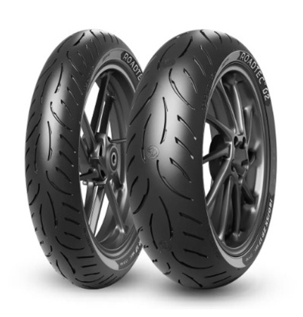 METZELER KOMPLET OPON (4603100/24) 120/70ZR17 ROADTEC 02 (M) (58W) TL M/C PRZÓD DOT 2024 + (4335100/24) 190/50ZR17 ROADTEC 02 (73W) TL M/C TYŁ DOT 2024+ KUBEK TERMICZNY METZELER