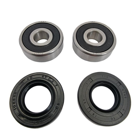 BEARING WORX ŁOŻYSKA KOŁA PRZEDNIEGO Z USZCZELNIACZAMI YAMAHA TTR 125/E '00-'09, (Z HAMULCEM BĘBNOWYM) / TYŁ TTR 125/E/LE '00-'18, YZ 60 '81-'83, YZ 80 '74-'81 (25-1292)